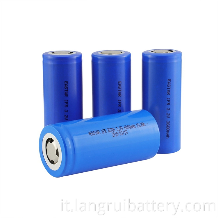 Batteria LifePO4 di alta qualità da 3,2 V 6000Mah per ev/ sotrage solare